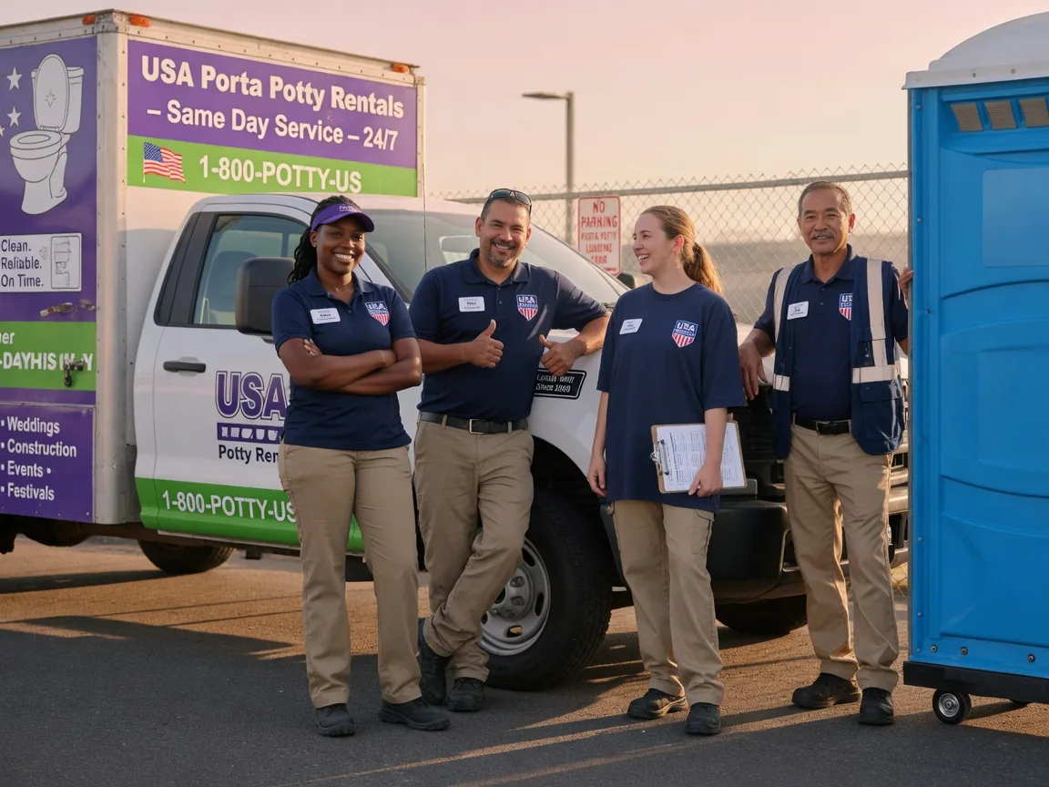 Porta Potty Rental company in Mount Pleasant, AR